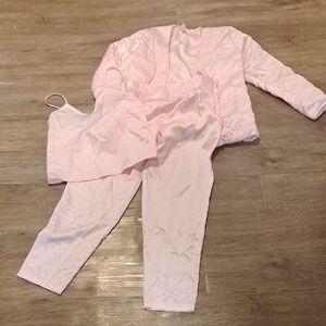 Gilligan & O'Malley Soft Pink Pajama Set